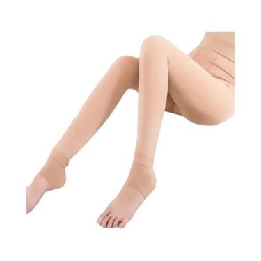 Imagem de Meias-calças Térmicas Forradas De Lã Antiderrapantes Para Inverno, Leg