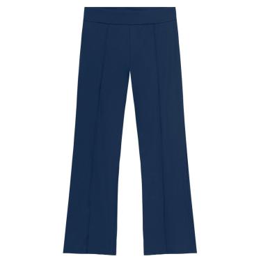 Imagem de Calça Flare Infantil Menina em Malha Active Azul Brandili-Feminino