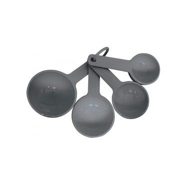 Imagem de CONJUNTO KITCHENAID 4 COLHERES DE PREPARAÇÃO CINZA KQG058OHCGG
