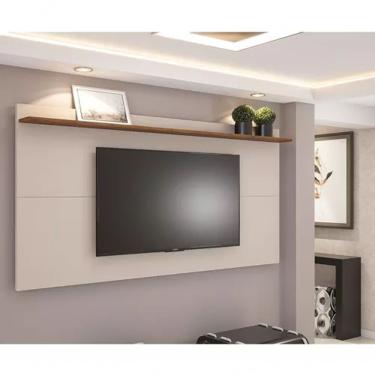 Imagem de Painel para TV Ravena 20576 50" 180CM MDP com Prateleira Off White