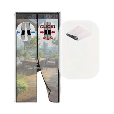 Imagem de Cortina Magnética Anti-Mosquito Para Porta, Tela De Malha Invisível Pa