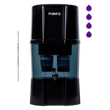 Imagem de Purific Alcalinum 20 Litros  Água Alcalina, Preto
