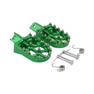 Imagem de Pedaleiras Universais Coloridas CNC Para Motocicletas HONDA CRF XR 50 