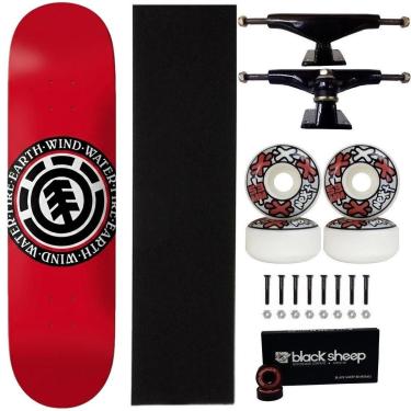 Imagem de Skate Element Montado Seal 8.0 Maple Profissional Next 53mm-Masculino