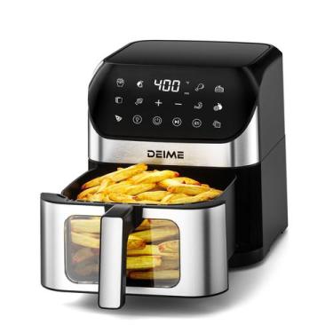 Imagem de Fritadeira de ar DEIME 6.2L 1500W sem óleo com 10 programas predefinid