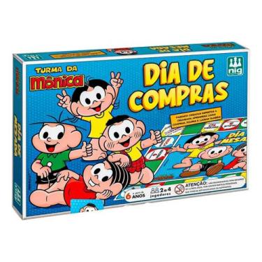 Imagem de Jogo Dia De Compras Turma Da Mônica 0760 - Nig - NIG Brinquedos