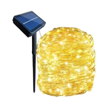 Imagem de Luzes De Fada LED Solares Para Natal, Jardim, Pátio, Árvore, Festa E A