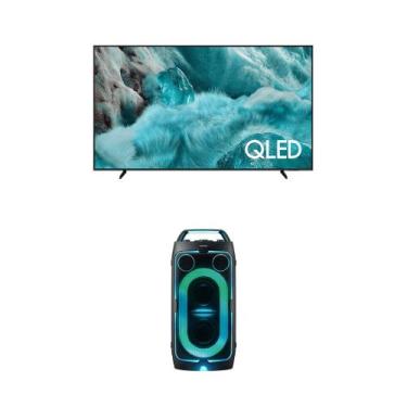Imagem de Super Big Vision AI TV 85" QLED 4K Q7F + Sound Tower MX ST50F 240W - S