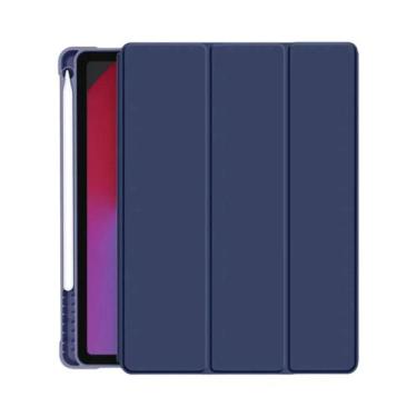 Imagem de Capa Para iPad Com Suporte Trifold E Porta-Lápis Para 9.7 10.2 10.5 5ª