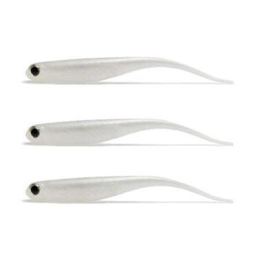 Imagem de Kit 3 Iscas Artificiais Pesca Monster 3X Shad Minnow 14cm, Manjuba