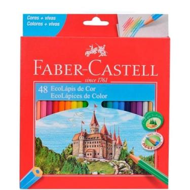 Imagem de Lapis De Cor 48 Cores Faber-Castell Ecolapis