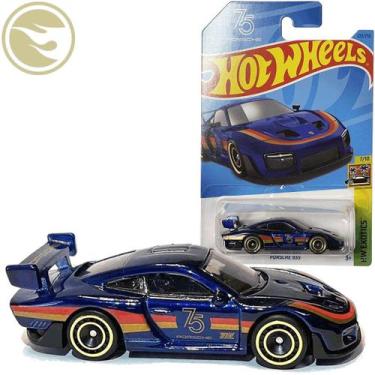 Imagem de Carrinho Hot Wheels Porsche 935 Azul Super Treasure Hunt - Mattel