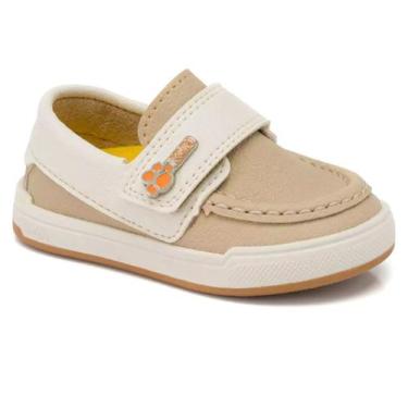 Imagem de Sapato Infantil Klin 166199000 Flyer Baby, 21, Palha, Off white