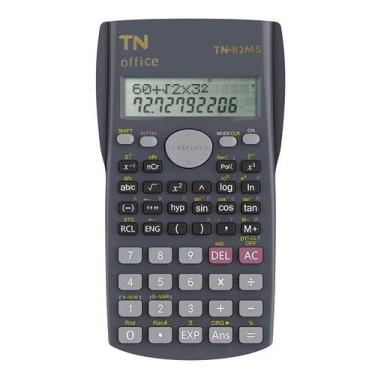 Imagem de Calculadora Científica TN-82MS 11887 Preta - TN Office - Tendtudo