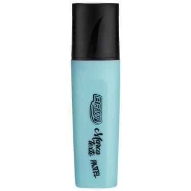 Imagem de Caneta Marca Texto Pastel  Cores Suaves Alta Qualidade - BRW -, Azul P