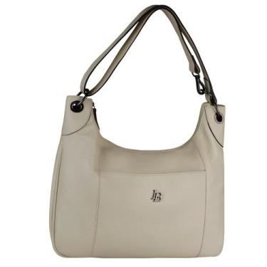 Imagem de Bolsa Grande Linea Bella 6082 Cor:Off White, Off White