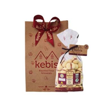 Imagem de Kit Presente Biscoito Caseiro Beijinho - Kebis
