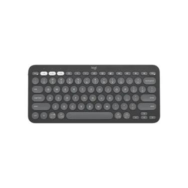 Imagem de Teclado  Logitech , Bluetooth, Pebble Keys 2 K380s, Grafite