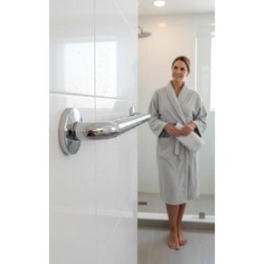 Imagem de 2x Alça Apoio 80cm Inox: Segurança e Autonomia Máxima - Congratulation