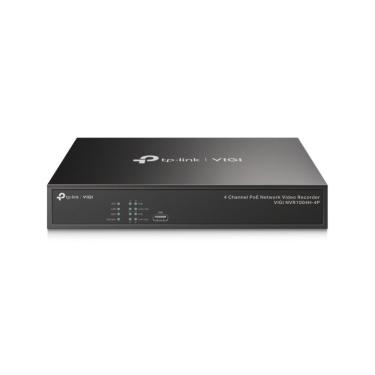 Imagem de Gravador de Vídeo em Rede NVR1004H-4P com 4 Canais Poe+ 8MP HDMI 4K com Áudio Bidirecional para Ambiente Interno TP-Link