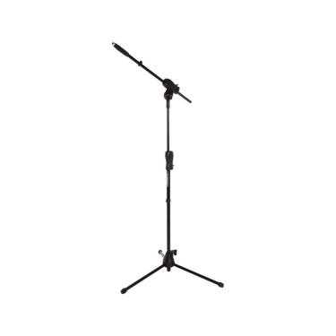 Imagem de Suporte para Microfone SM Max com Regulagem de Altura e Gatilho de Ajuste Rápido Preto Ibox 165CM