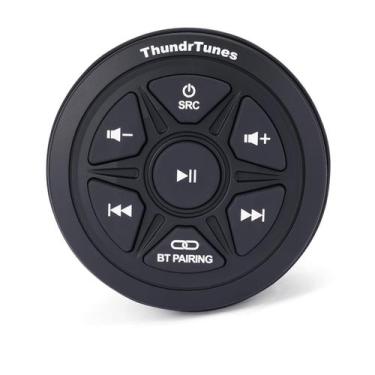 Imagem de Estéreo náutico ThundrTunes TT408 à prova d'água com Bluetooth, AUX e 