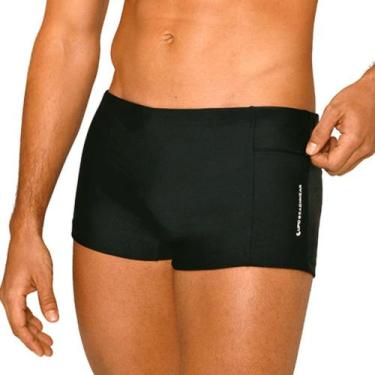 Imagem de Sunga Boxer Praia com Bolso Proteção UV50+ Adulto Lupo 28975-004, Pret