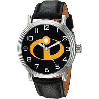Imagem de Disney Relógio masculino WDS000580 Disney The Incredibles 2 analógico de quartzo preto