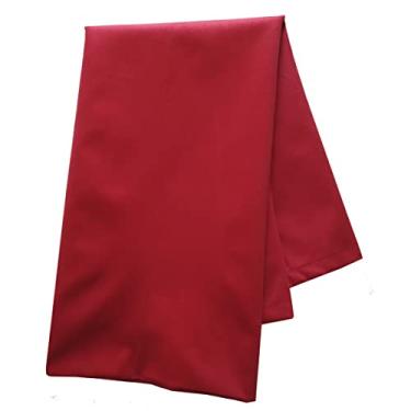 Imagem de Manta Xale Veludo Liso Sofá Decoração 1,32x2,10m (Vermelho)