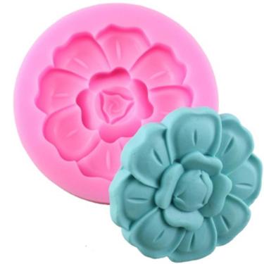 Imagem de Molde De Silicone Flor Decorar