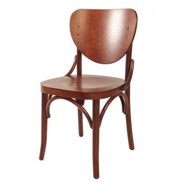 Imagem de Cadeira de Madeira Canadá Imbuia Verniz