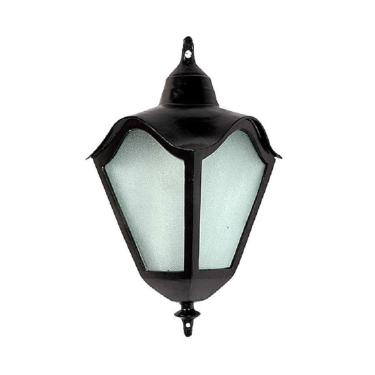 Imagem de Luminária Colonial Meia Cara Romana Menor em Alumínio