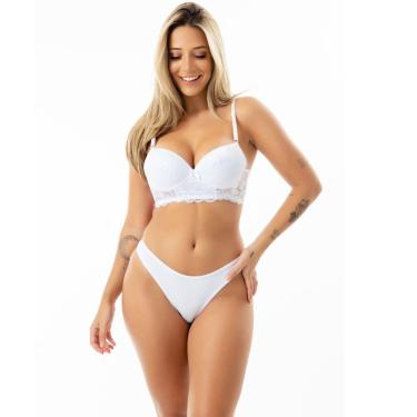Imagem de Conjunto de Lingerie Sensual Fio e Renda | Bruna 2655