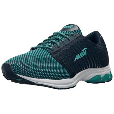 Imagem de Avia Tênis feminino Avi-Zeal Track, Azul-marinho/turquesa tropical, 6 Medium US
