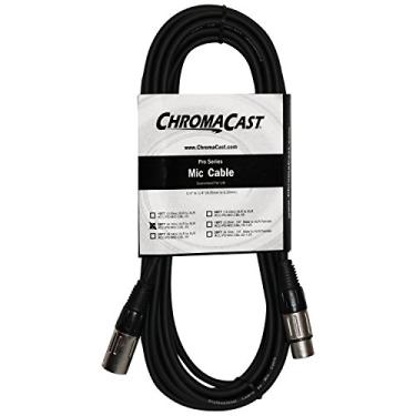 Imagem de ChromaCast Cabo de microfone XLR para XLR Pro Series de 6 metros, preto
