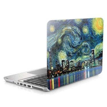 Imagem de Skin Adesivo Protetor Para Notebook 15" A Noite Estrelada D1 - Skin Za