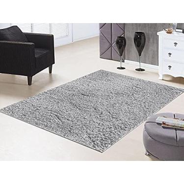 Imagem de Tapete Polipropileno Silky Light Prata 150x200