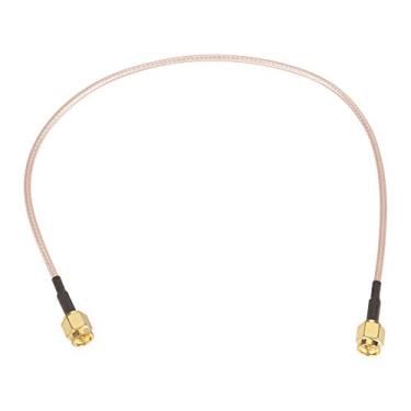 Imagem de 2pcs 50Ω Cabo Coaxial SMA, Cabos Coaxiais Digitais Cabos de Áudio Macho para SMA Macho RG316 Adaptador de Extensão de Antena Cabo Coaxial Coaxial 15cm