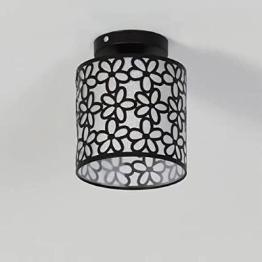 Imagem de Home-Neat Lustre Pendente Vintage Luminária de Teto retrô industrial E27 Lâmpada para corredor escada quarto cozinha