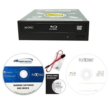 Imagem de LG HLDS WH16NS58DUP 16X Blu-ray BDXL DVD CD gravador interno pacote com 25GB BD-R + cabo SATA + parafusos de montagem