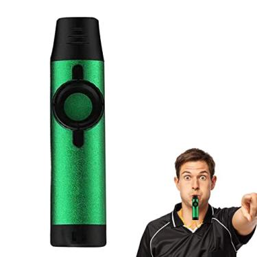 Imagem de Diafragma Kazoo,Metal Kazoo com Tom Ajustável | Metal Kazoos com capa de silicone para guitarra, ukulele, violino, piano, teclado, fácil de aprender para crianças/adultos/amantes de música. Xiaofeigun