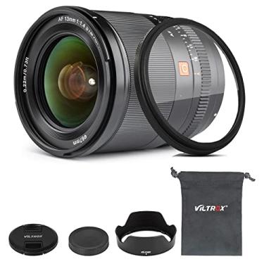 Imagem de VILTROX 13mm f/1.4 F1.4 E-Mount APS-C Lens, Ultra Wide Angle Autofocus Prime Lens for Sony E-Mount Camera ZV-E10 A6600 A6500 A6400 A6300 A6000 A7III A7RIII A7SII A7II