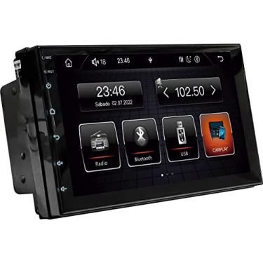 Imagem de Central Multimídia Som Automotivo MP5 Roadstar 7 Pol Touch Carplay Android Auto Rádio FM Bluetooth USB - RS708BR