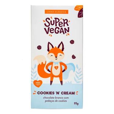 Imagem de Chocolate Branco Com Cookies 'N' Cream Super Vegan 95G