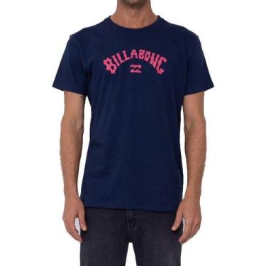 Imagem de Camiseta Billabong Arch Wave Masculina Azul Marinho