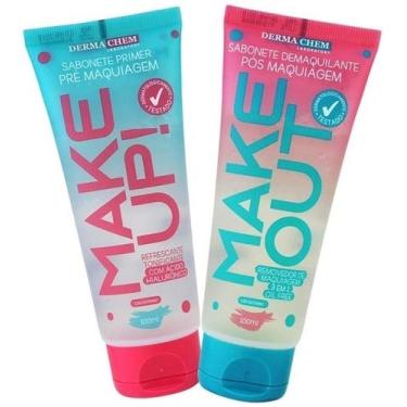 Imagem de Kit Com 2 Sabonetes - Pré E Pós Maquiagem Dermachem