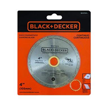 Imagem de BLACK+DECKER Disco Diamantado de 4 Pol. (100mm) Liso BD47401L