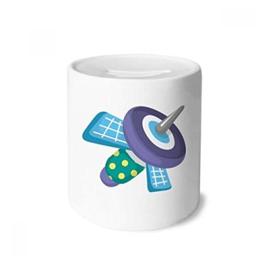 Imagem de DIYthinker Universo Alienígena Monstro Satélite Dinheiro Caixa de Cerâmica Porta-Moedas Presente