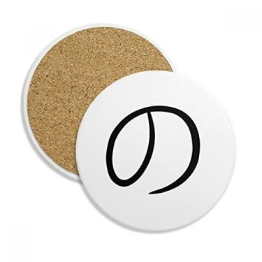 Imagem de Caneca japonesa Hiragana sem porta-copos com proteção de mesa, pedra absorvente