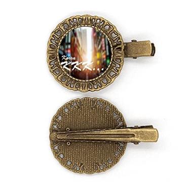 Imagem de Coreana Street Onomatopoeia Haha, broche de cabelo, prendedor de cabelo